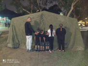 يافا: حملة الاحتجاج تتوسع - عائلة يافاوية ثانية تنصب خيمة في الحديقة